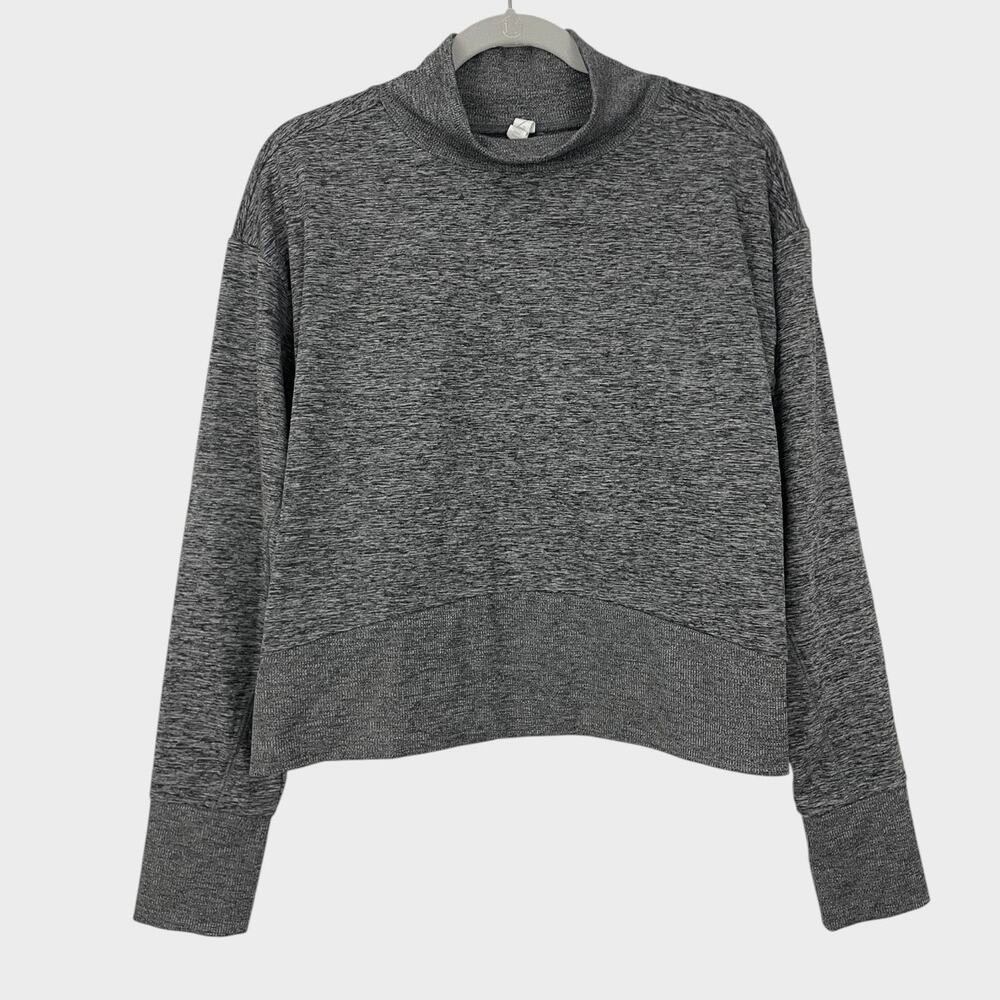 Z by Zella Grey High Neck Active Sweatshirt